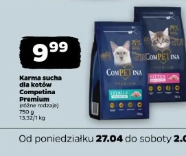 Karma sucha dla kotów Competina Premium