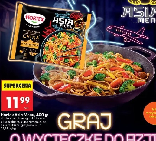 Hortex Asia Menu