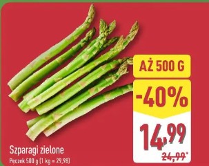 Szparagi zielone