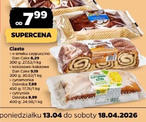 Ciasto o smaku cappuccino Dan Cake