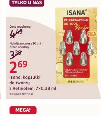 Isana kapsułki do twarzy z Retinolem