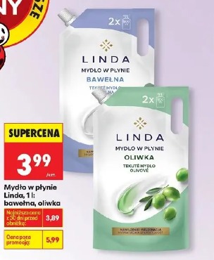 Mydło w płynie Linda bawełna