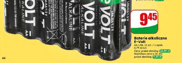 Baterie alkaliczne E-Volt