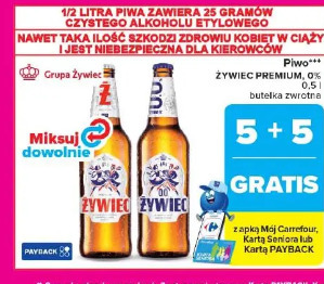 Żywiec premium piwo 0,0%
