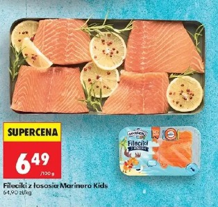 Fileciki z łososia Marinero Kids