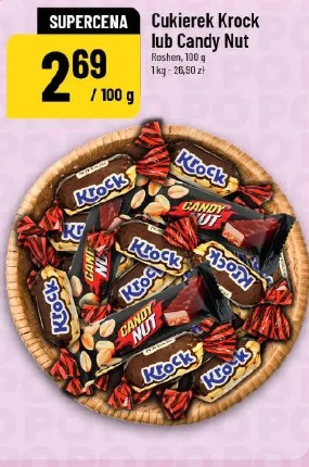 Cukierek Krock lub Candy Nut Roshen