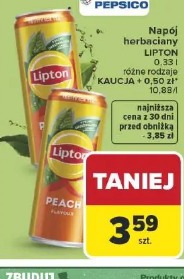 Napój herbaciany Lipton 0,33 l różne rodzaje