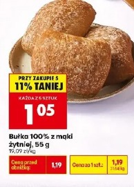 Bułka 100% z mąki żytniej