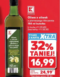 K-Classic Oliwa z oliwek z pierwszego tłoczenia