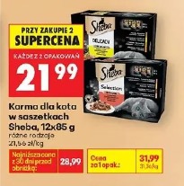 Karma dla kota w saszetkach Sheba, 12x85 g