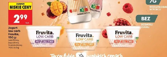 Jogurt low carb Fruvita