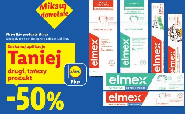 Elmex wszystkie produkty