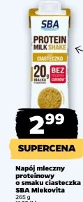 Napój mleczny proteinowy o smaku ciasteczka SBA Mlekovita