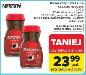 Kawa rozpuszczalna classic NESCAFÉ