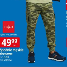 Spodnie męskie dresowe Tilsaia Basics
