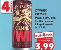 Żywiec Ciemne Piwo 3,8% alk.