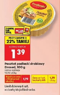 Pasztet podlaski drobiowy Drosed