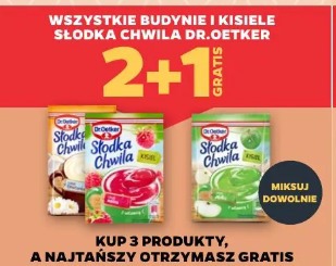 Wszystkie budynie i kisiele Słodka Chwila Dr.Oetker