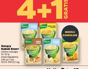 Gorący Kubek Knorr 4+1 gratis