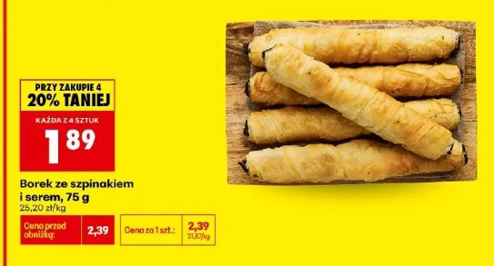 Borek ze szpinakiem i serem