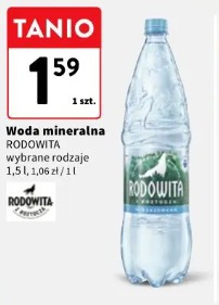 Woda mineralna Rodowita