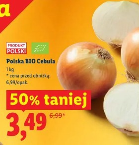 Polska BIO cebula