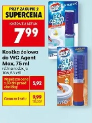 Kostka żelowa do WC Agent Max