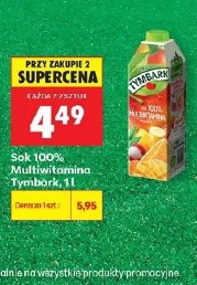 Sok 100% Multivitamina Tymbark
