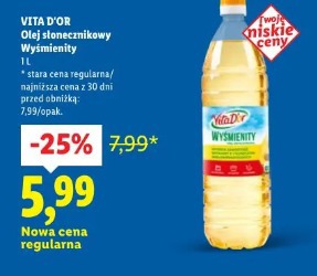 Vita D'or Olej słonecznikowy Wyśmienity