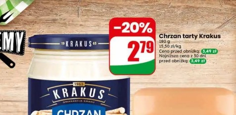 Chrzan tarty Krakus