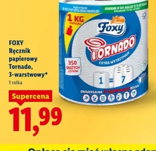 FOXY Ręcznik papierowy Tornado, 3-warstwowy