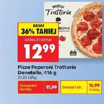 Pizza Peperoni Trattoria Donatello