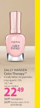 Sally Hansen Color Therapy trwały lakier do paznokci rosy quartz 220