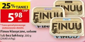 Finuu klasyczne, solone lub bez laktozy