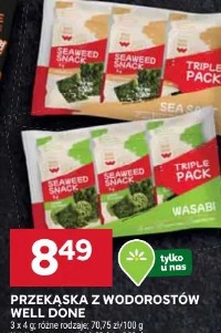 Przekąska z wodorostów Well Done