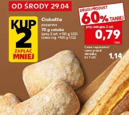 Ciabatta pszenna