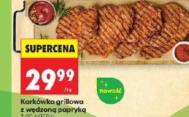 Karkówka grillowa z wędzoną papryką