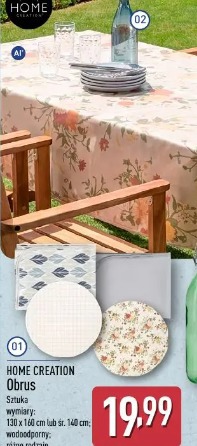HOME CREATION Obrus