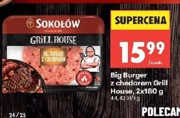 Big Burger z cheddarem Grill House Sokołów