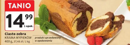 Ciasto zebra KRAINA WYPIEKÓW