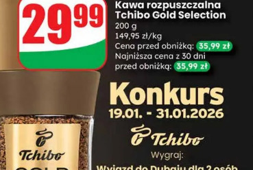 Kawa rozpuszczalna Tchibo Gold Selection