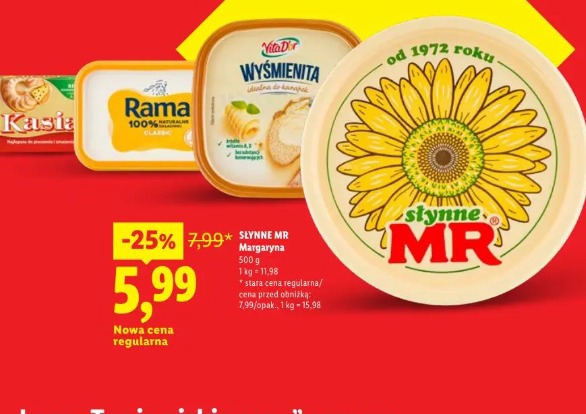 Słynne MR Margaryna