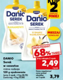 Danio Serek w saszetce