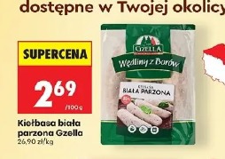Kiełbasa biała parzona Gzella