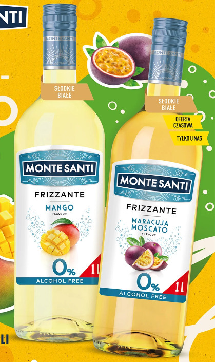 Monte Santi Frizzante Maracuja / Mango 0%