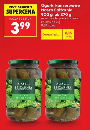 Ogórki konserwowe Nasza Spiżarnia