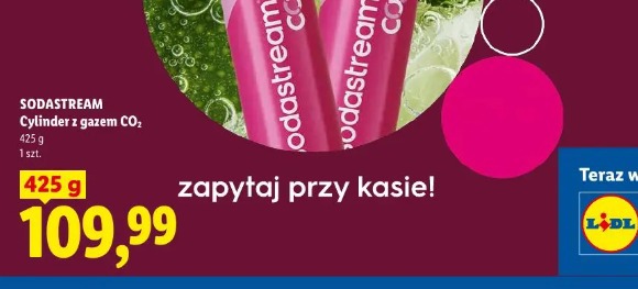 Sodastream Cylinder z gazem CO₂