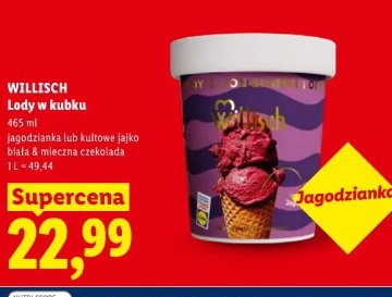 Willisch Lody w kubku jagodzianka