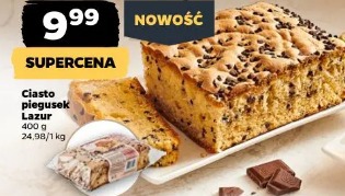 Ciasto piegusek Lazur