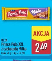 Olza Prince Polo XXL z czekoladą Milka